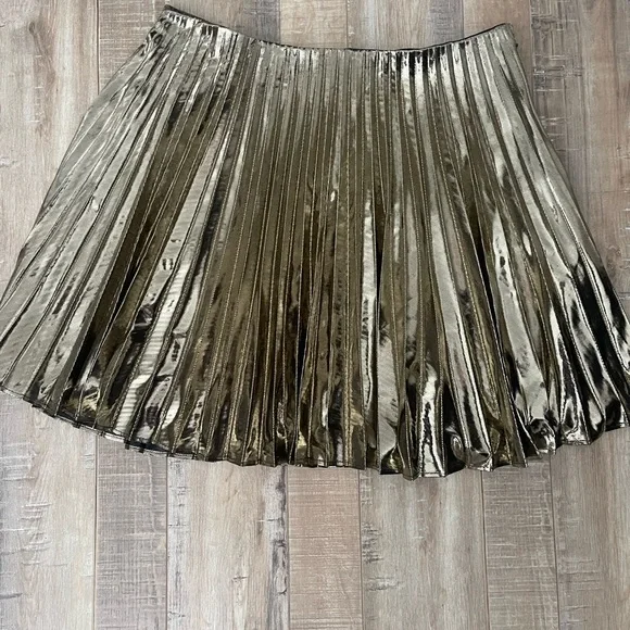 Box pleat metallic mini - Picture 4 of 7